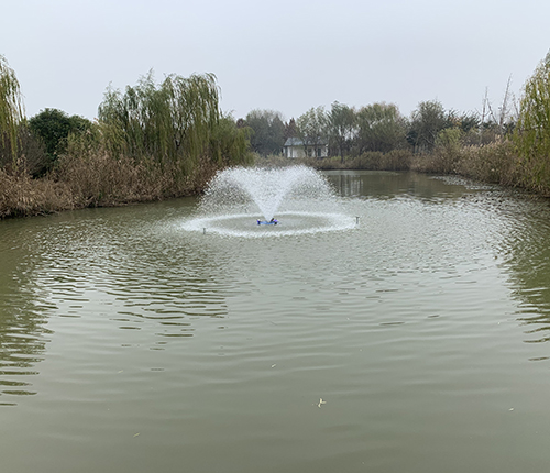 噴泉曝氣設備案例